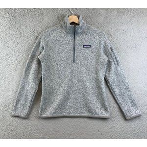 Women’s Patagonia Better Sweater 1/4 Zip Fleece Pullover sz S